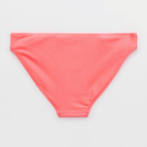 NWT Aerie Shine Rib Full Coverage Bikini Bottom - Picture 2 of 4